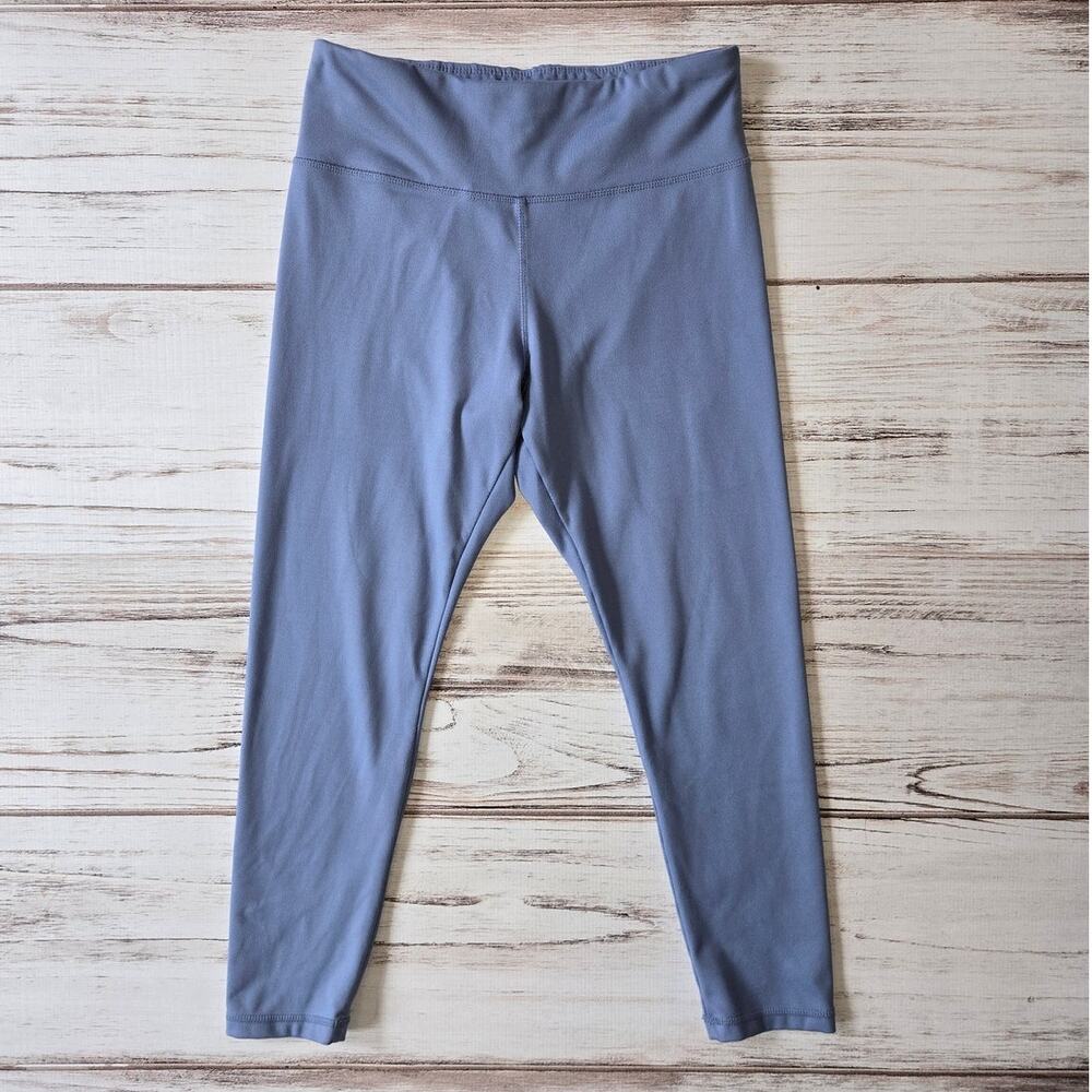 Jockey Cornflower Blue Workout Leggings sz Large